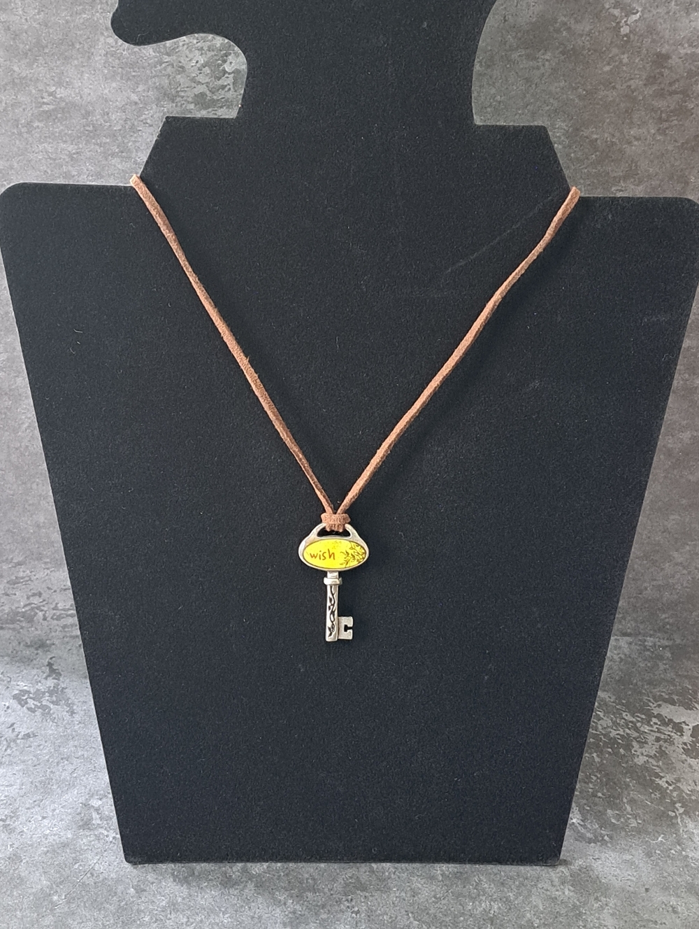 Kaycee Binns Skeleton Key Pendant Necklace